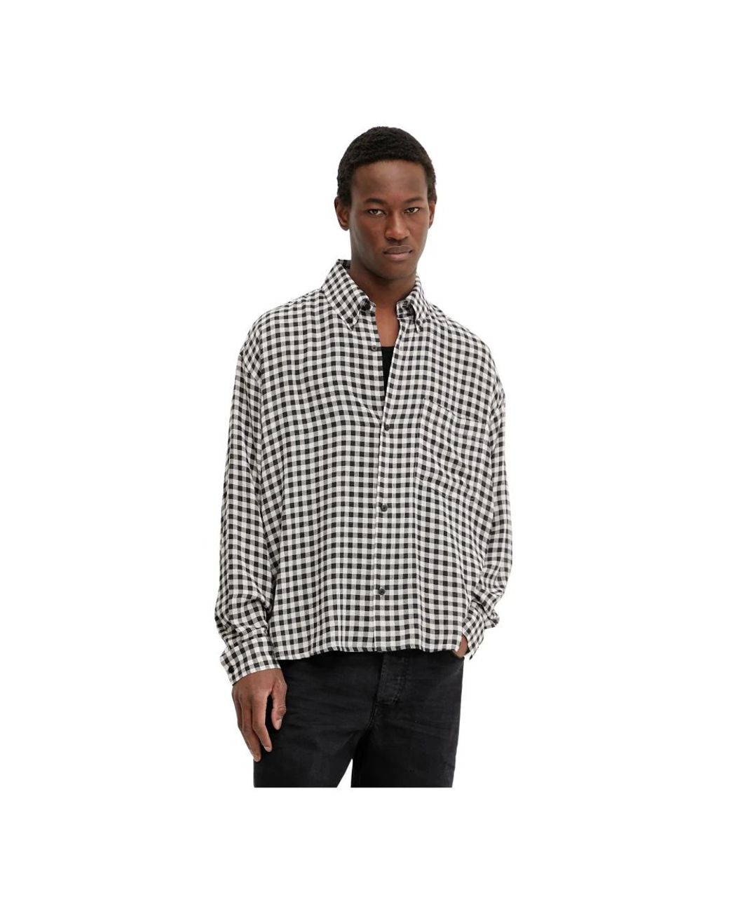Won Hundred Button-Down Hemd in Gray für Herren