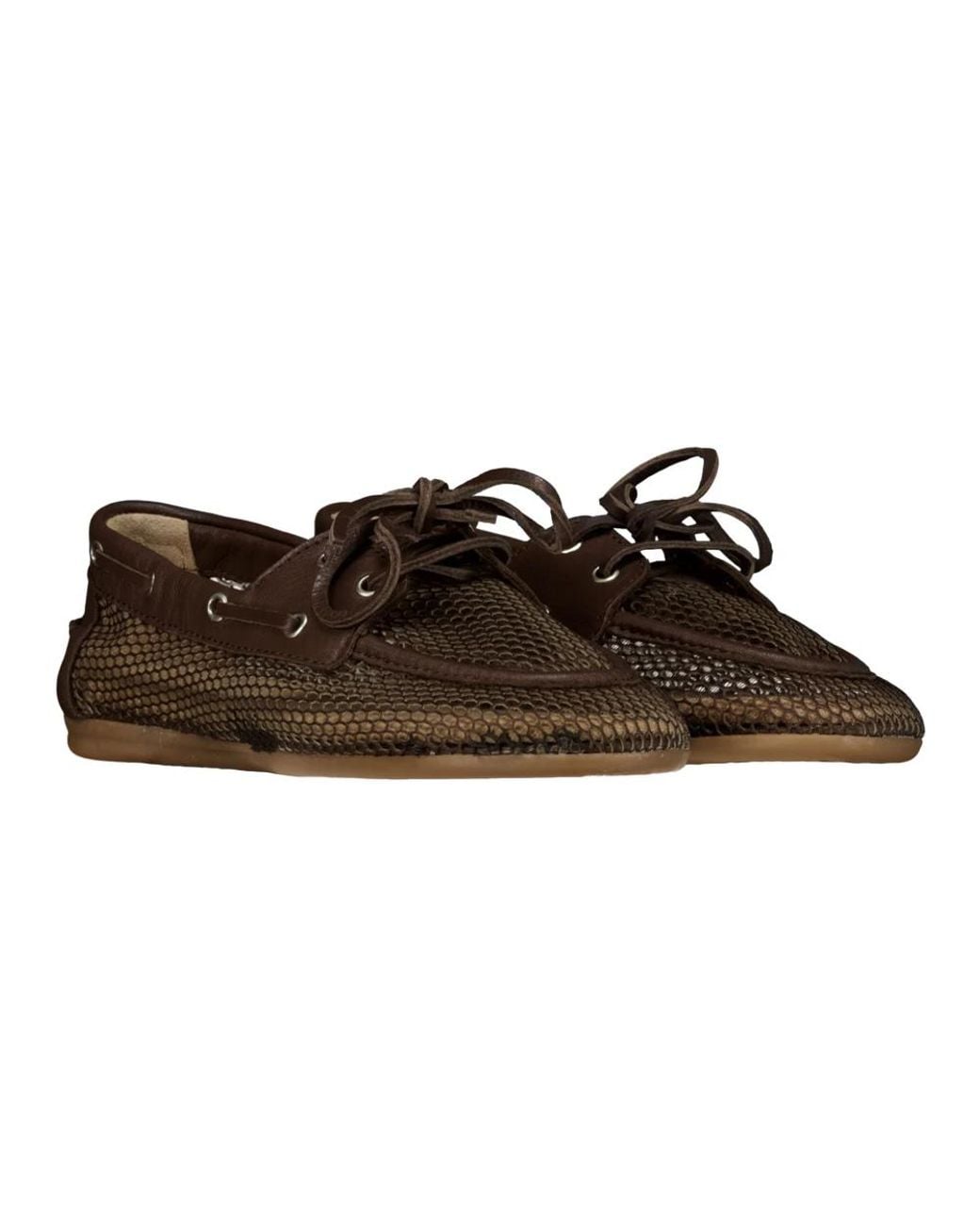POSA Brown Boat Shoes