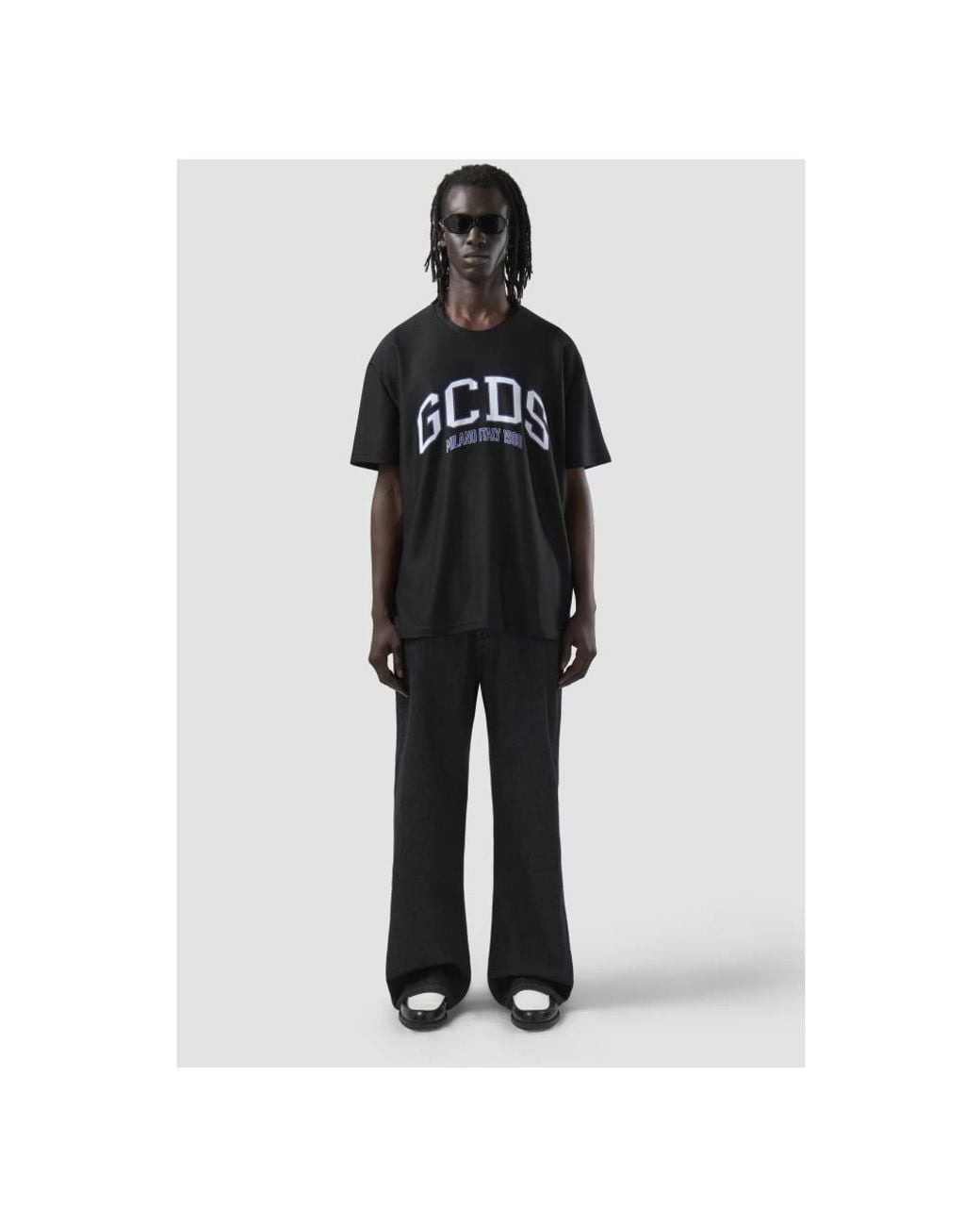 T-Shirts Gcds de hombre de color Black