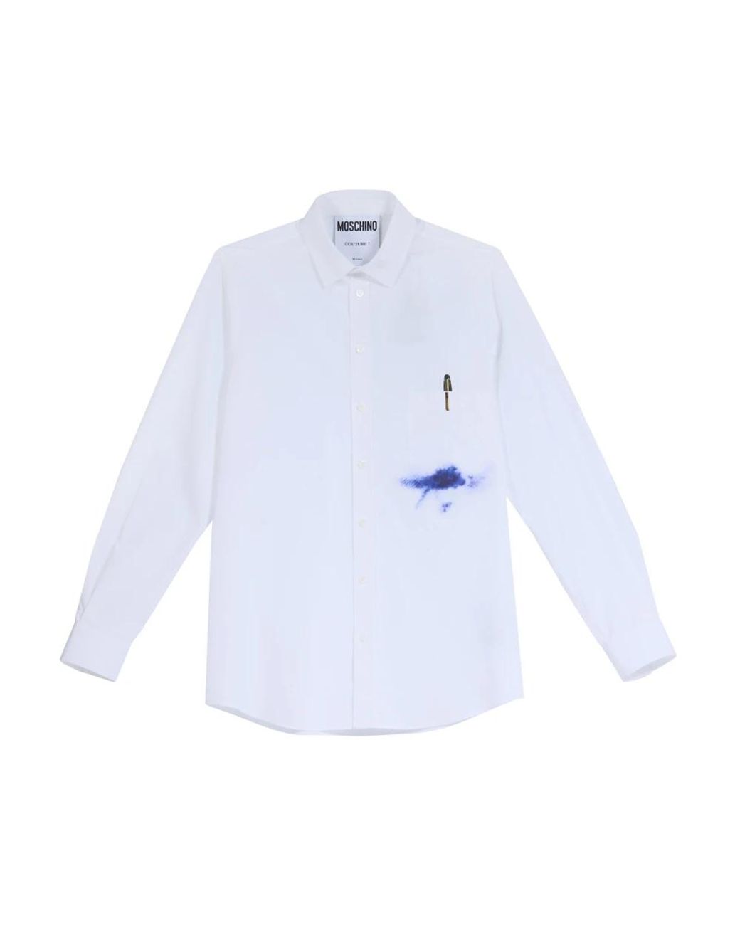 Moschino Blue Casual Shirts for men