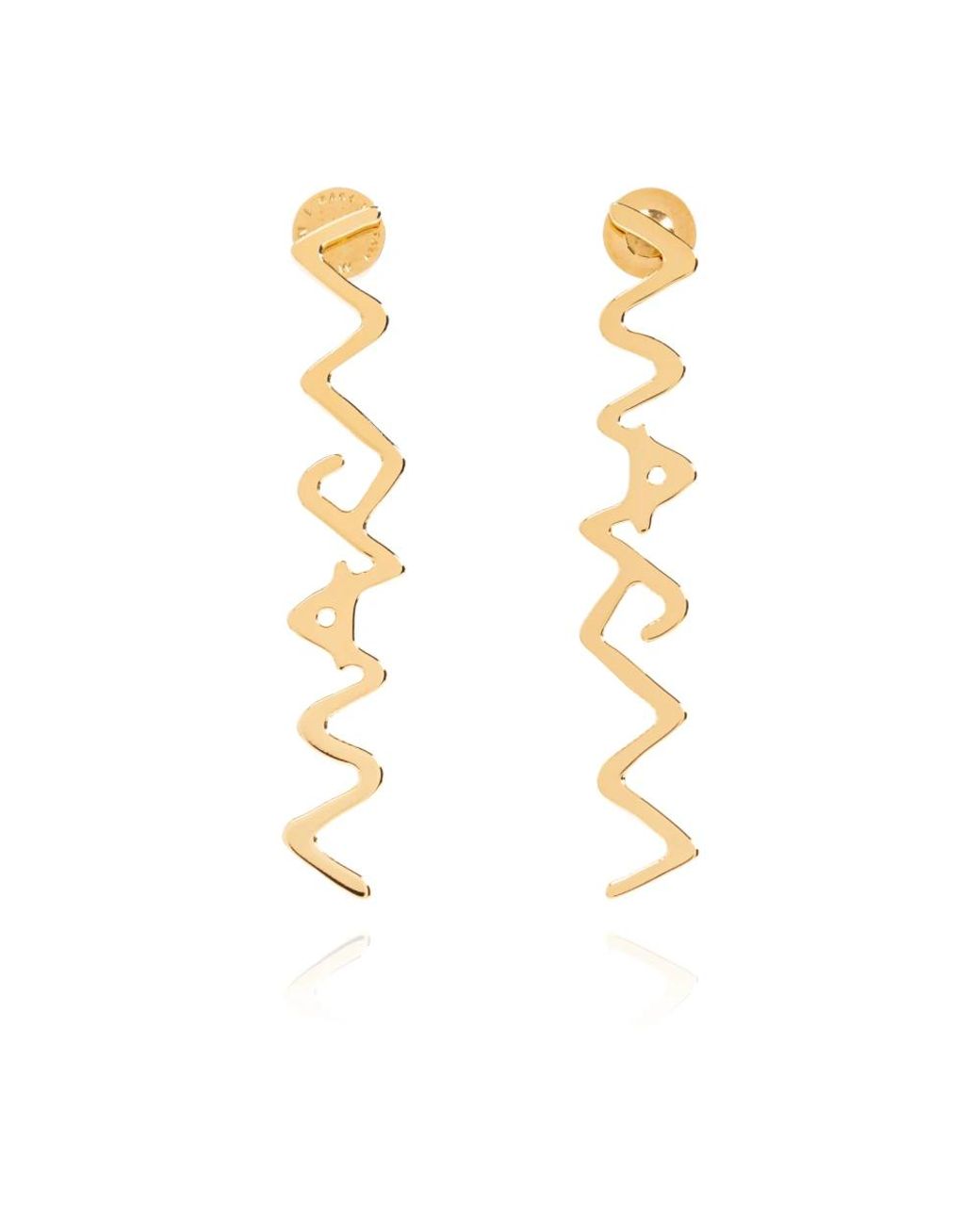 Earrings Marni de color Metallic