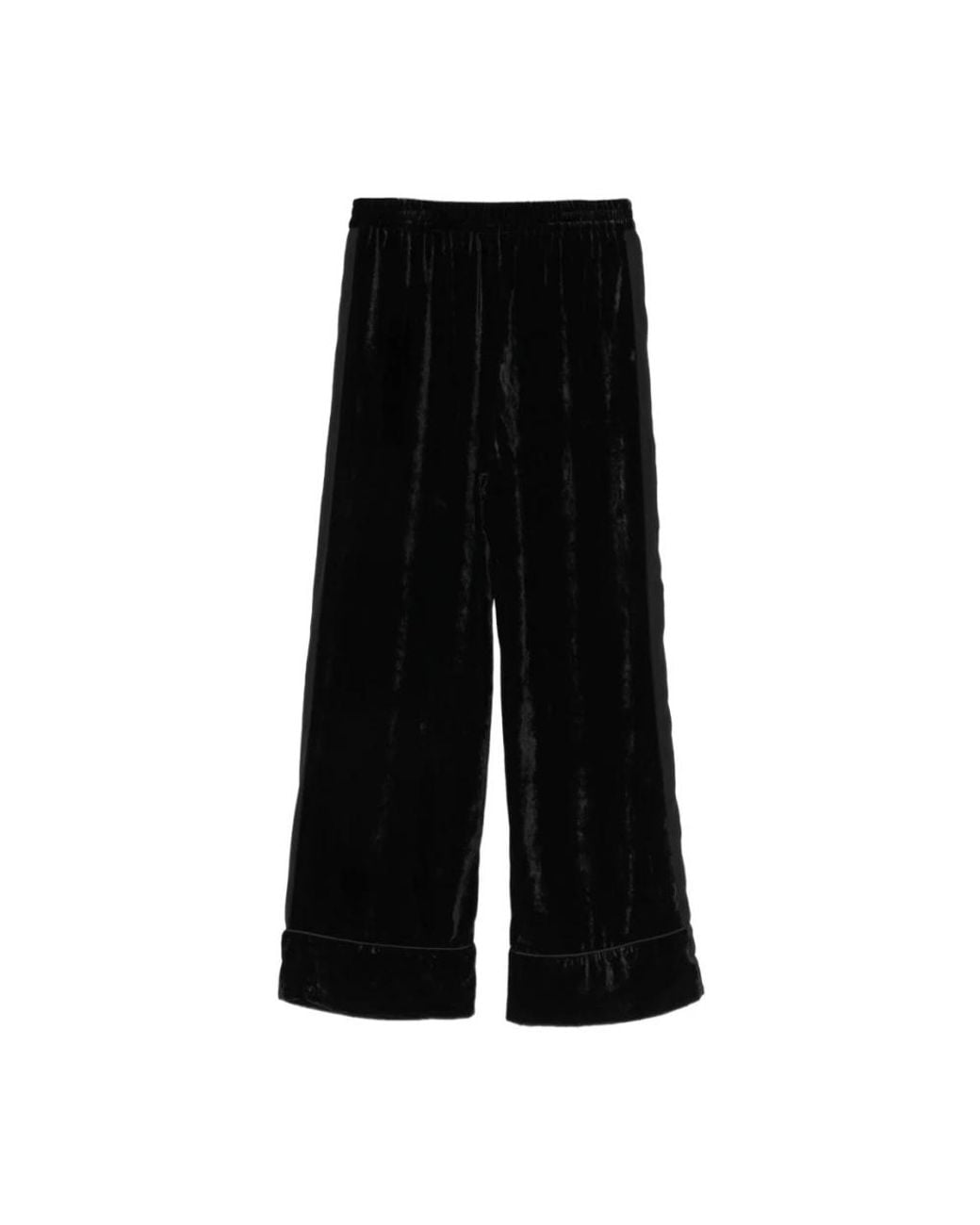 Liu Jo Black Wide Trousers