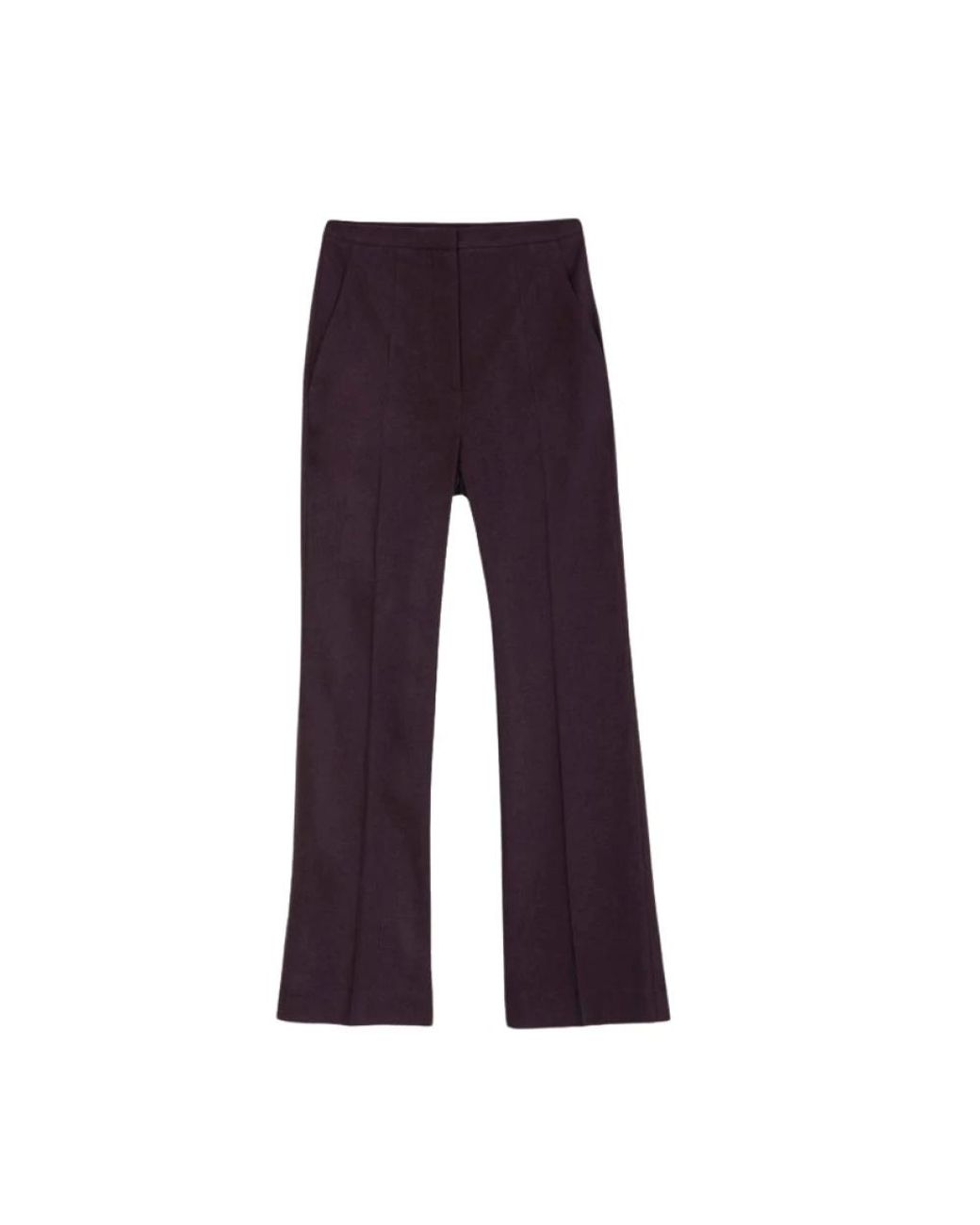 Alysi Purple Wide Trousers