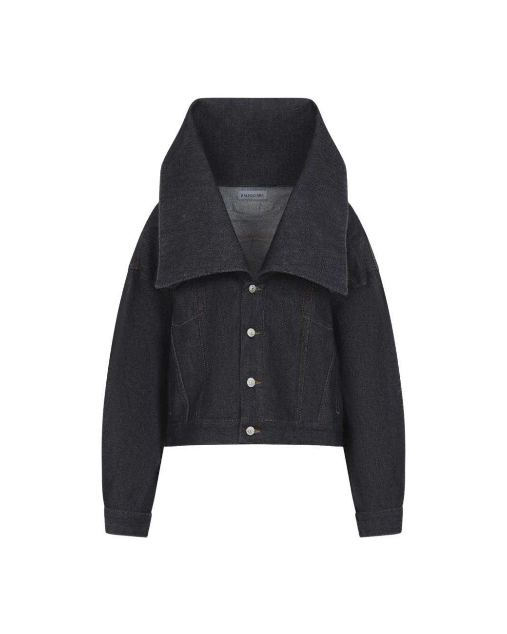 Balenciaga Black Denim Jackets