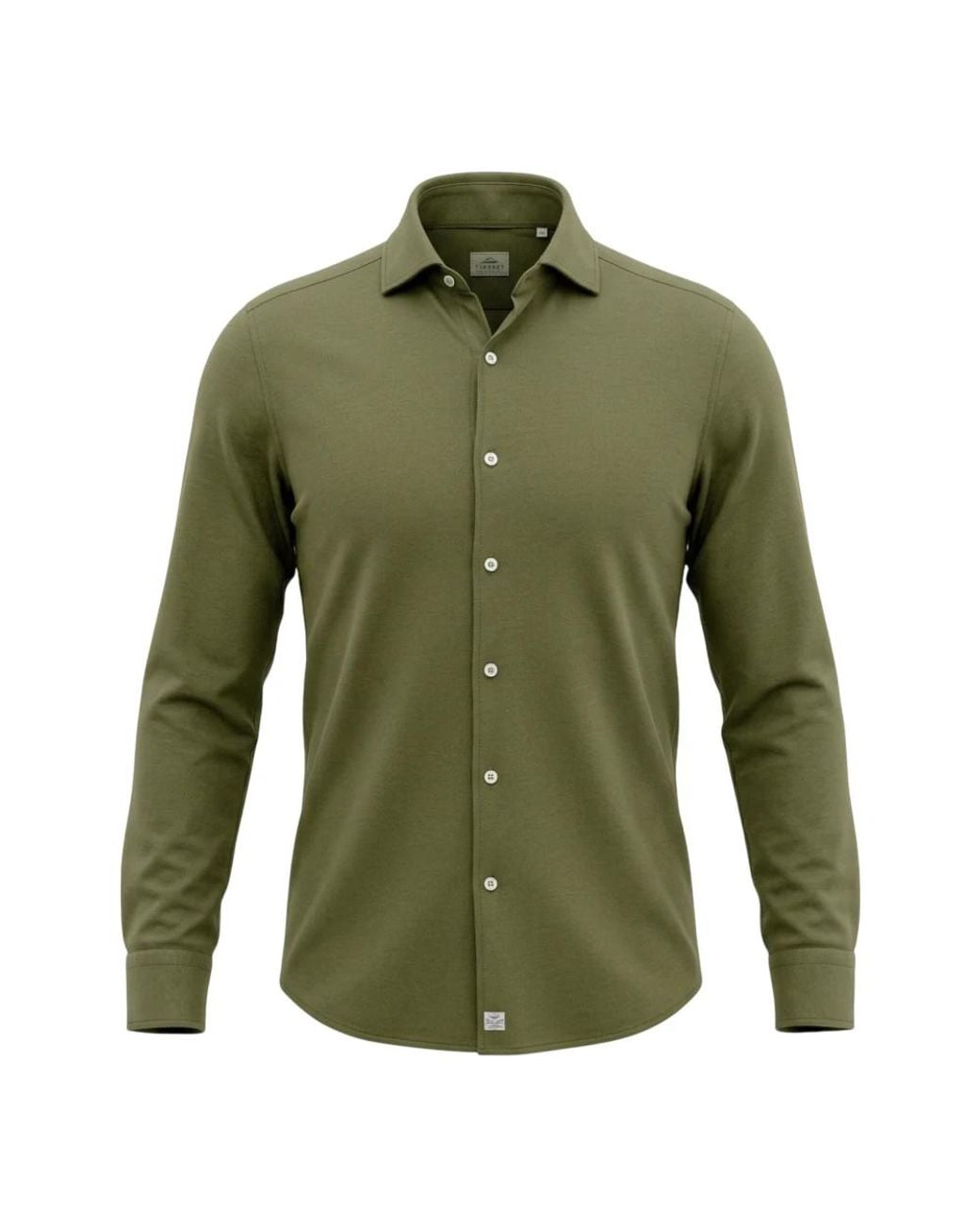 Sonrisa Green Casual Shirts for men