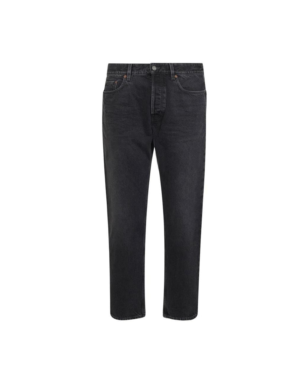 Saint Laurent Black Straight Jeans for men