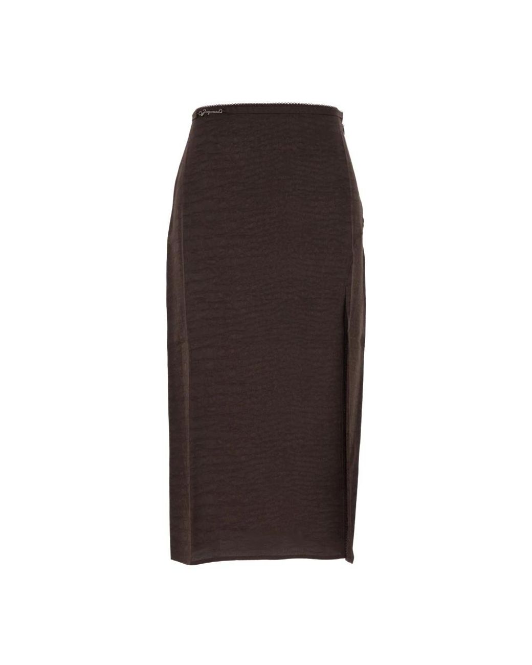 Jacquemus Brown Midi Skirts