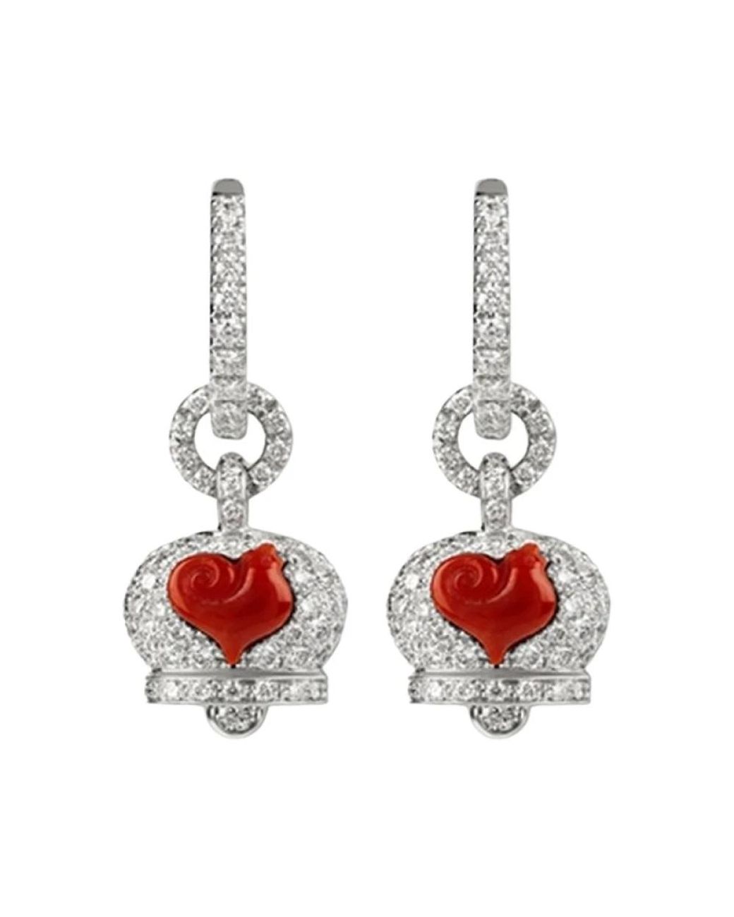 Chantecler Red Earrings
