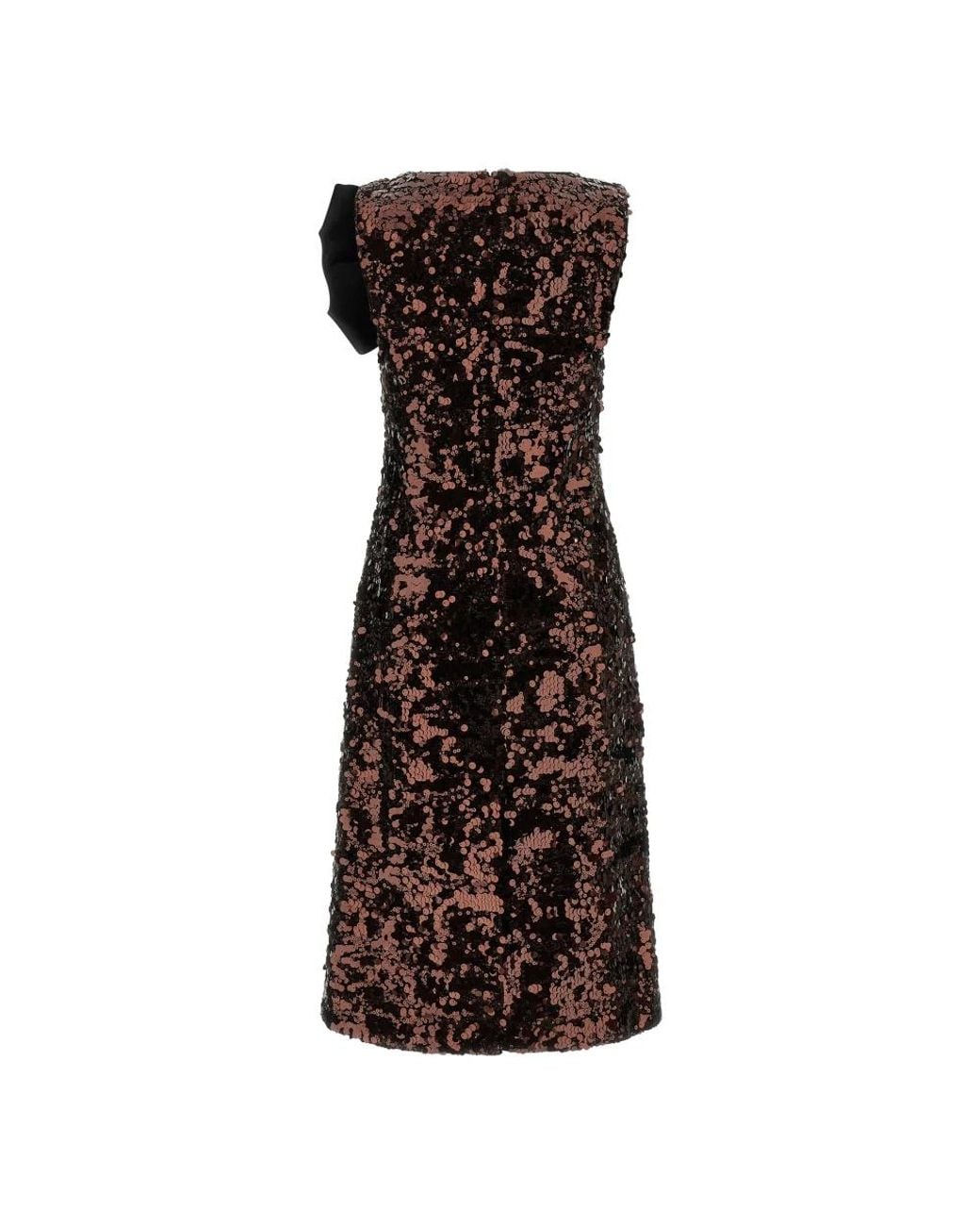 Ganni Brown Party Dresses