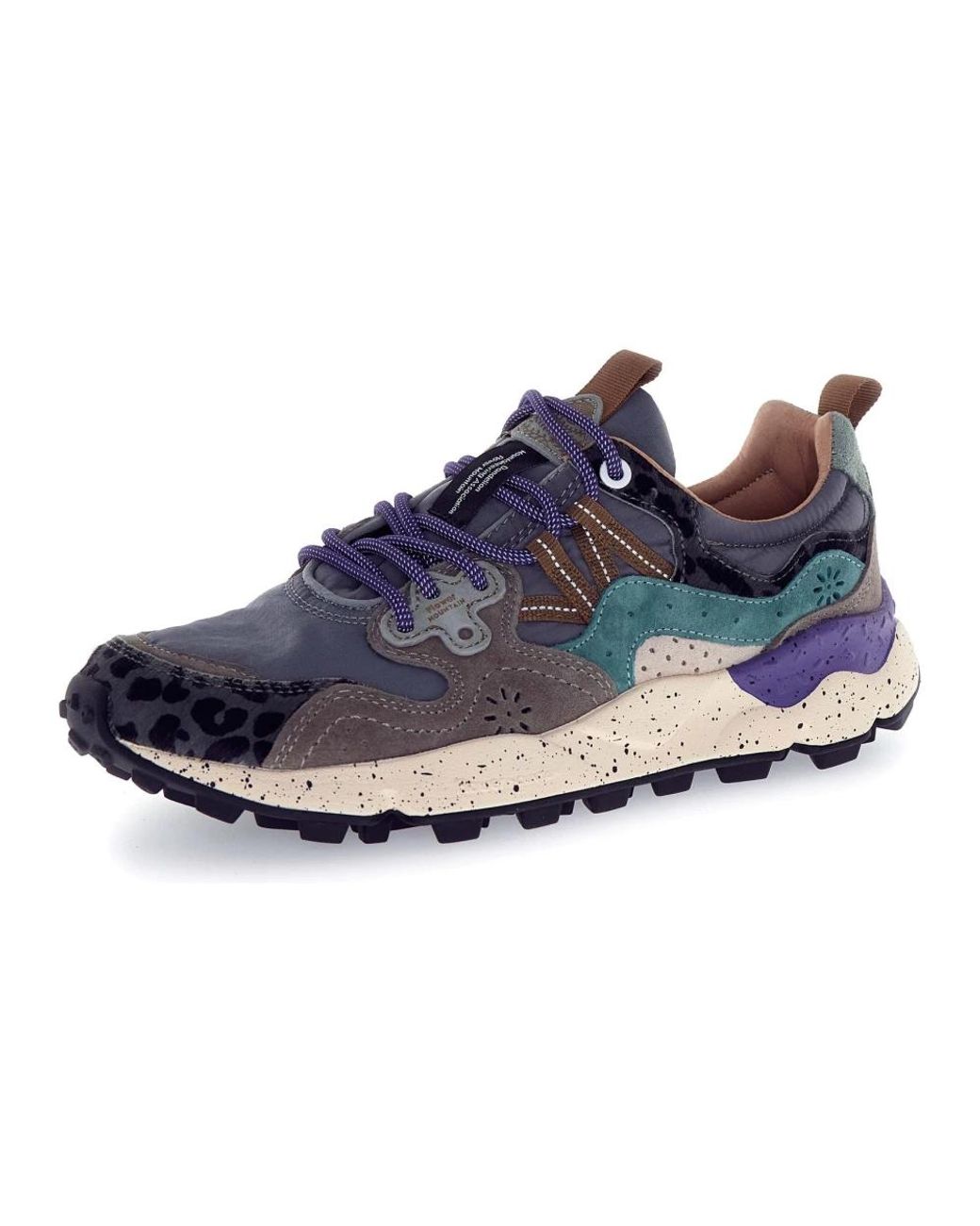 Flower Mountain Blue Sneakers
