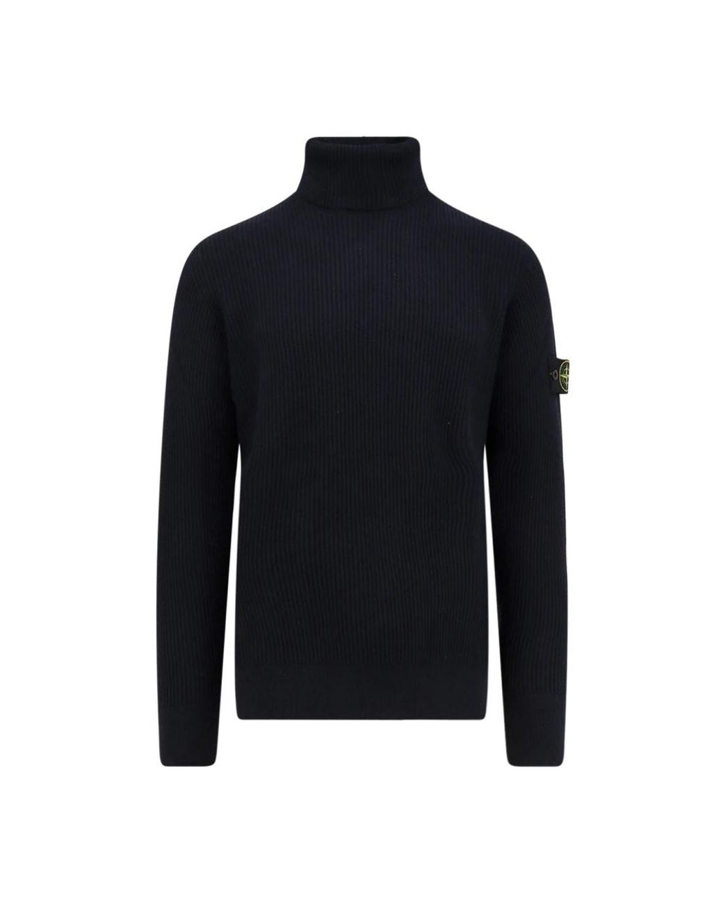 Stone Island Black Turtlenecks for men