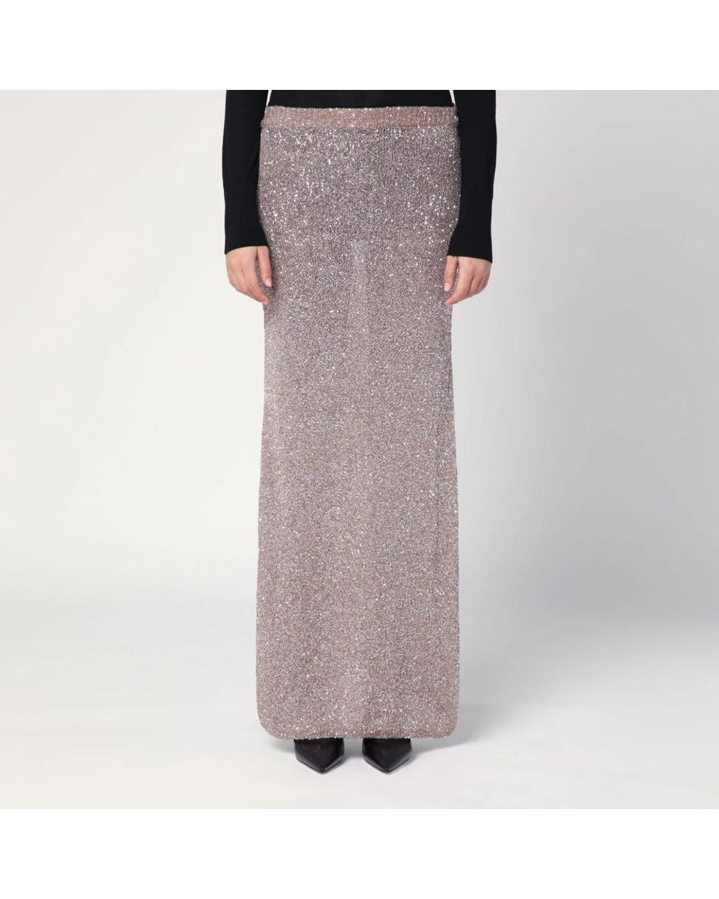 Balenciaga Brown Maxi Skirts