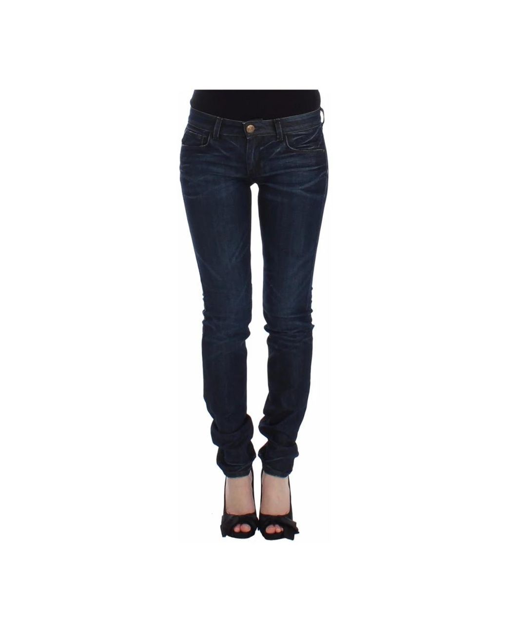 Ermanno Scervino Blue Straight Fit Jeans