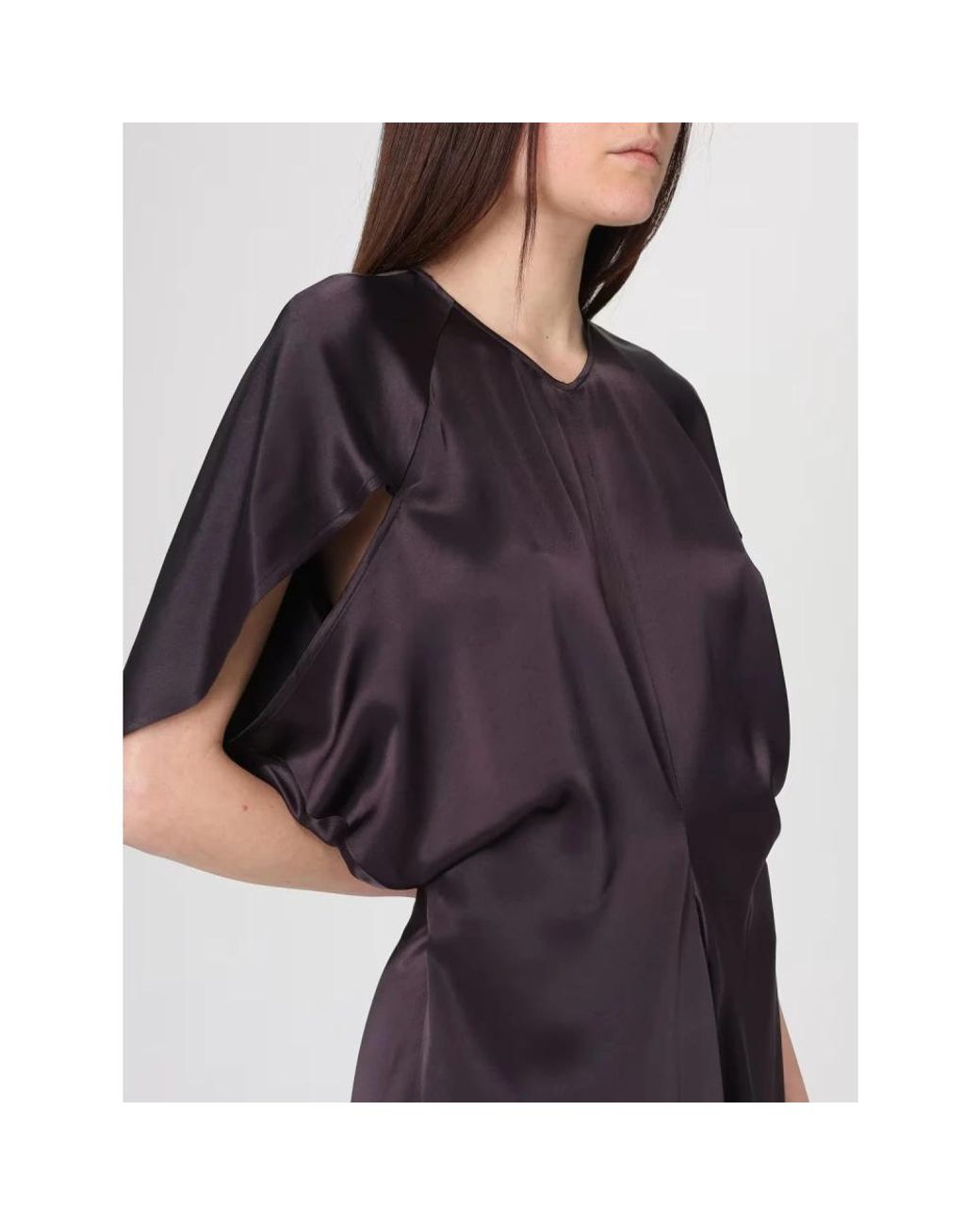 Liviana Conti Purple Midi Dresses