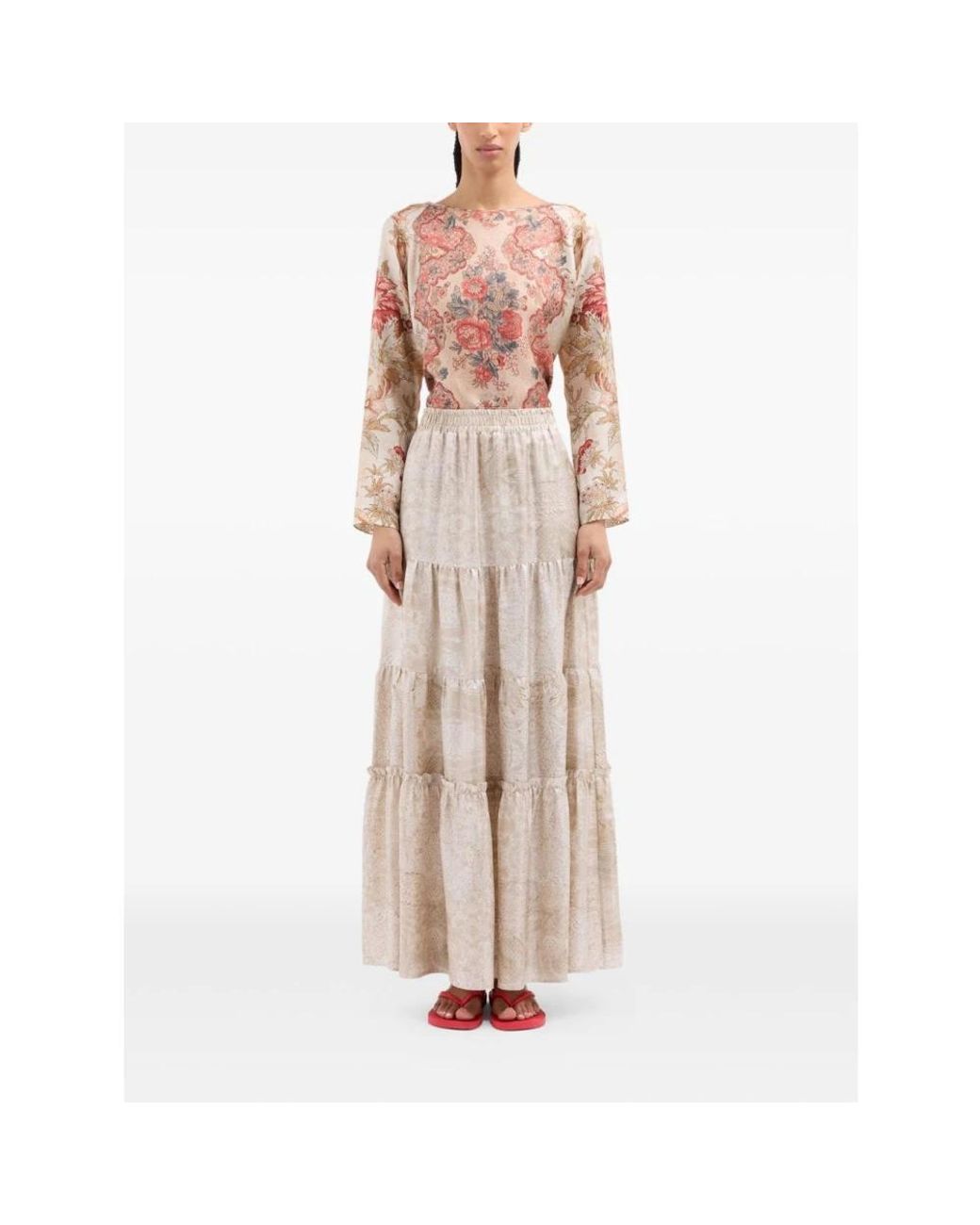Pierre Louis Mascia Pink Maxi Skirts