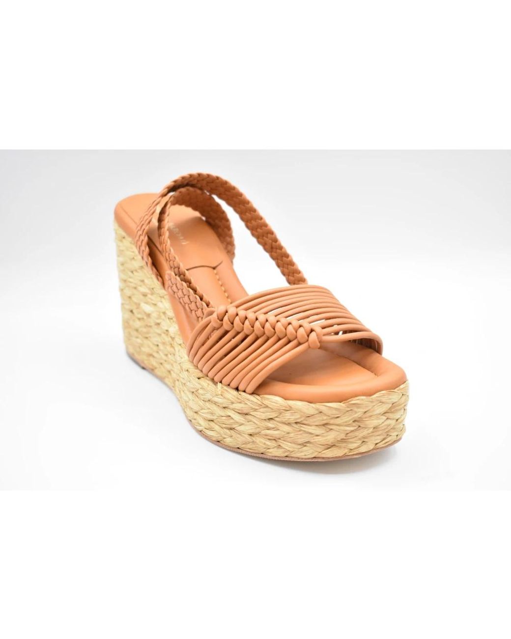 Paloma Barceló Metallic Wedges