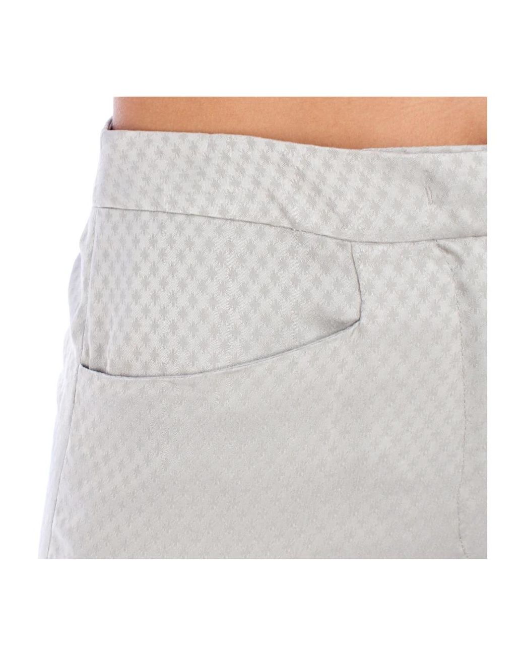 Emporio Armani Gray Wide Trousers