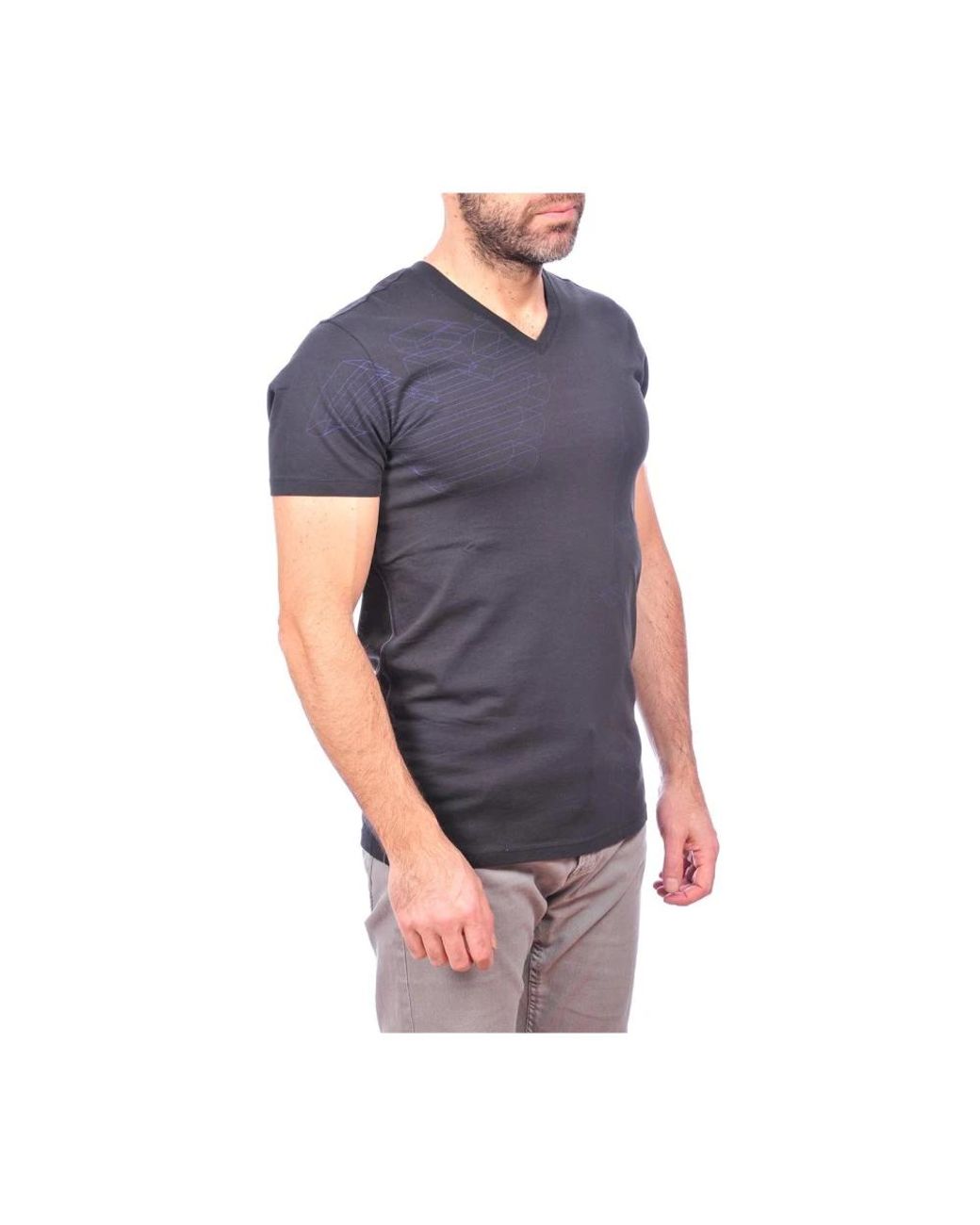 Armani Jeans Blue T-Shirts for men