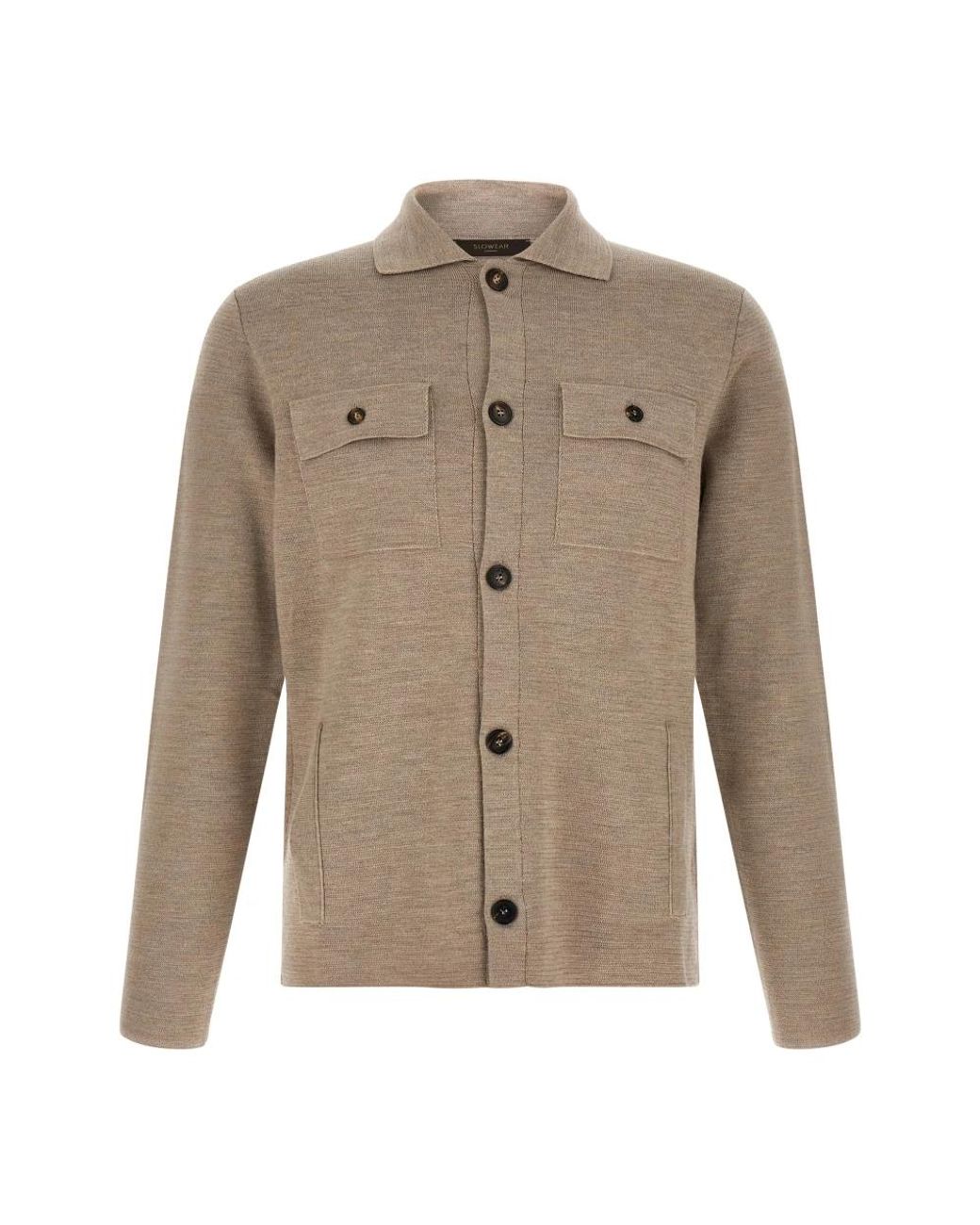 Cardigans Zanone de hombre de color Natural