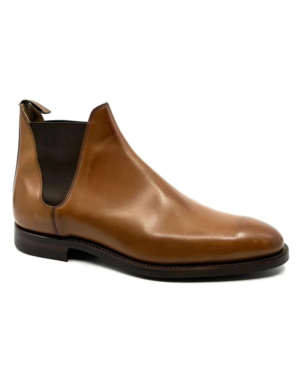 Crockett and Jones Brown Chelsea Boots for men