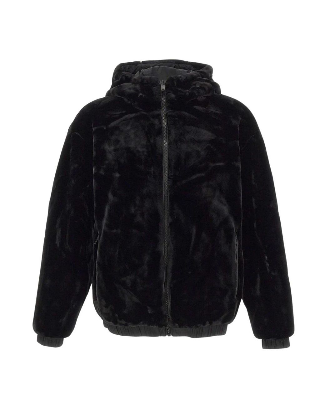 Moose Knuckles Blue Faux Fur & Shearling Jackets for men