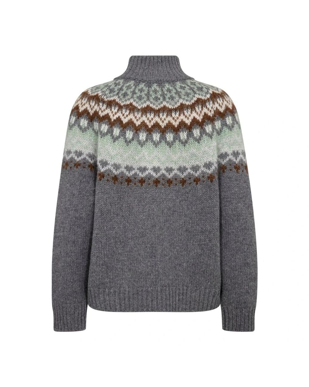 Mos Mosh Gray Turtlenecks