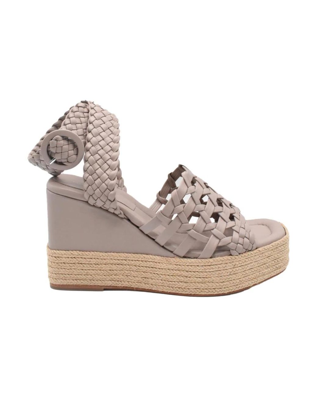 Paloma Barceló Gray Wedges