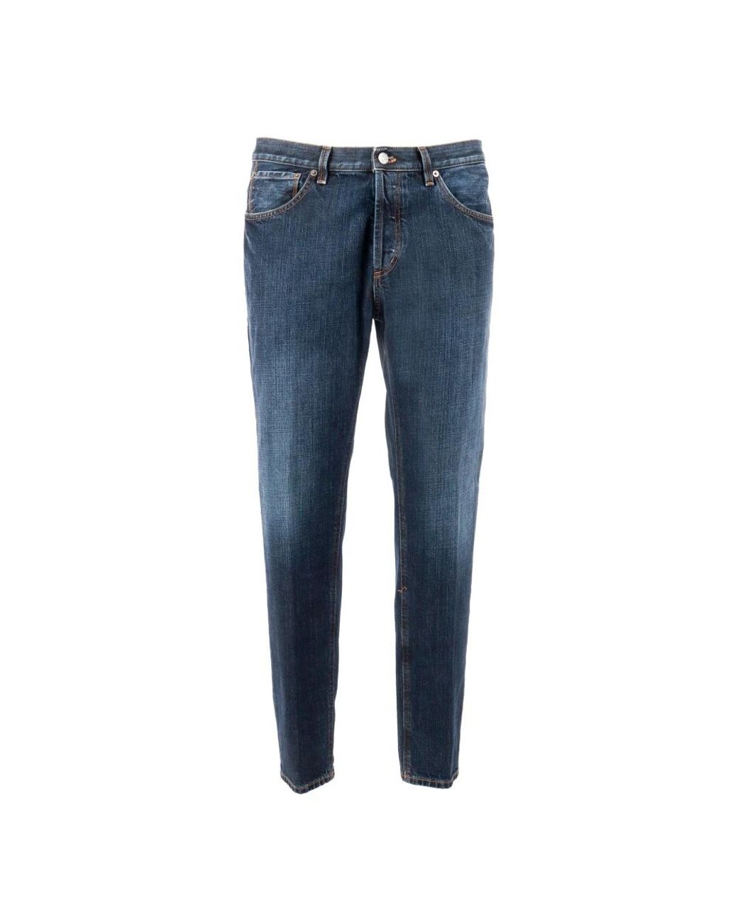 Dondup Blue Slim Fit Jeans for men