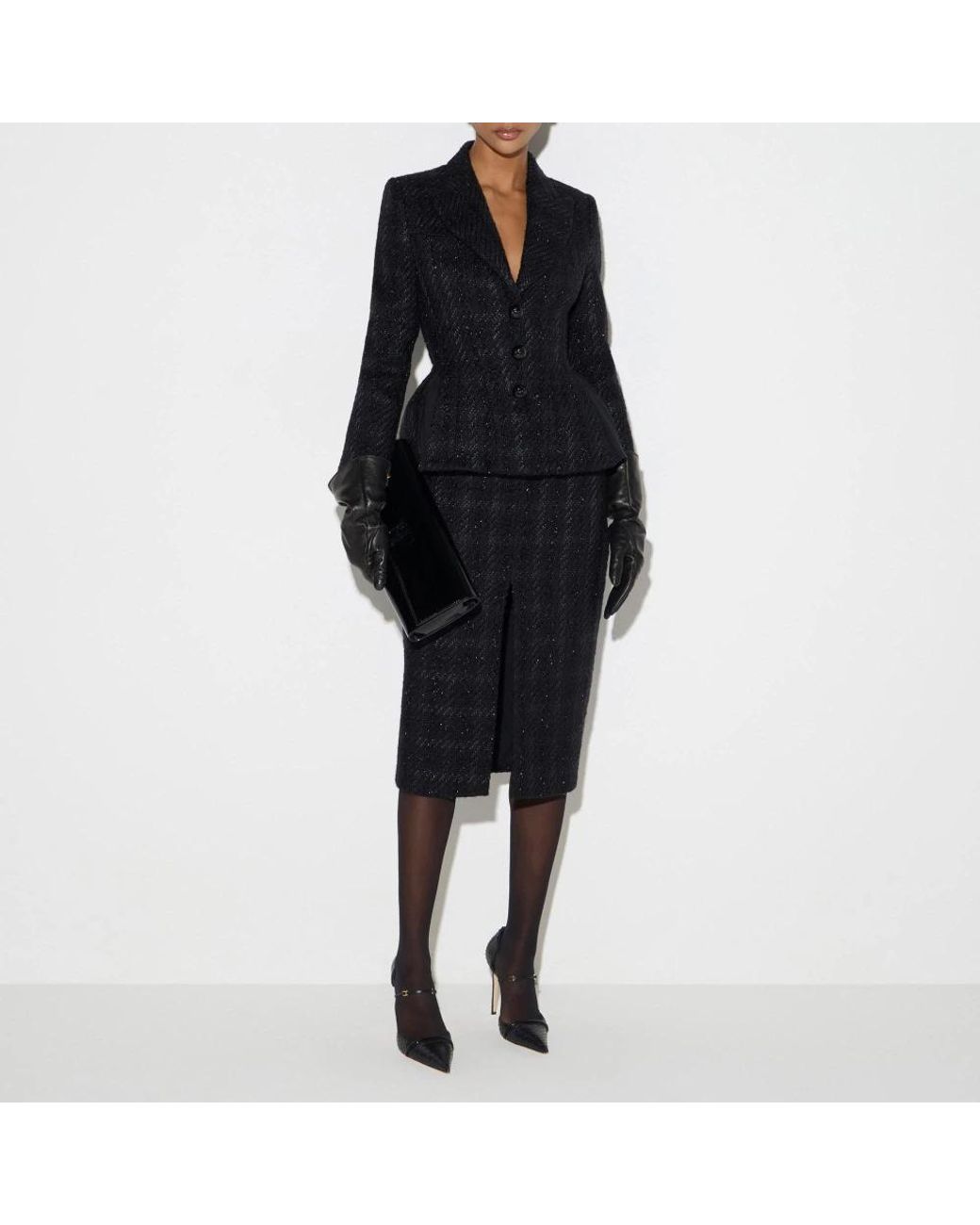 Elisabetta Franchi Black Blazers