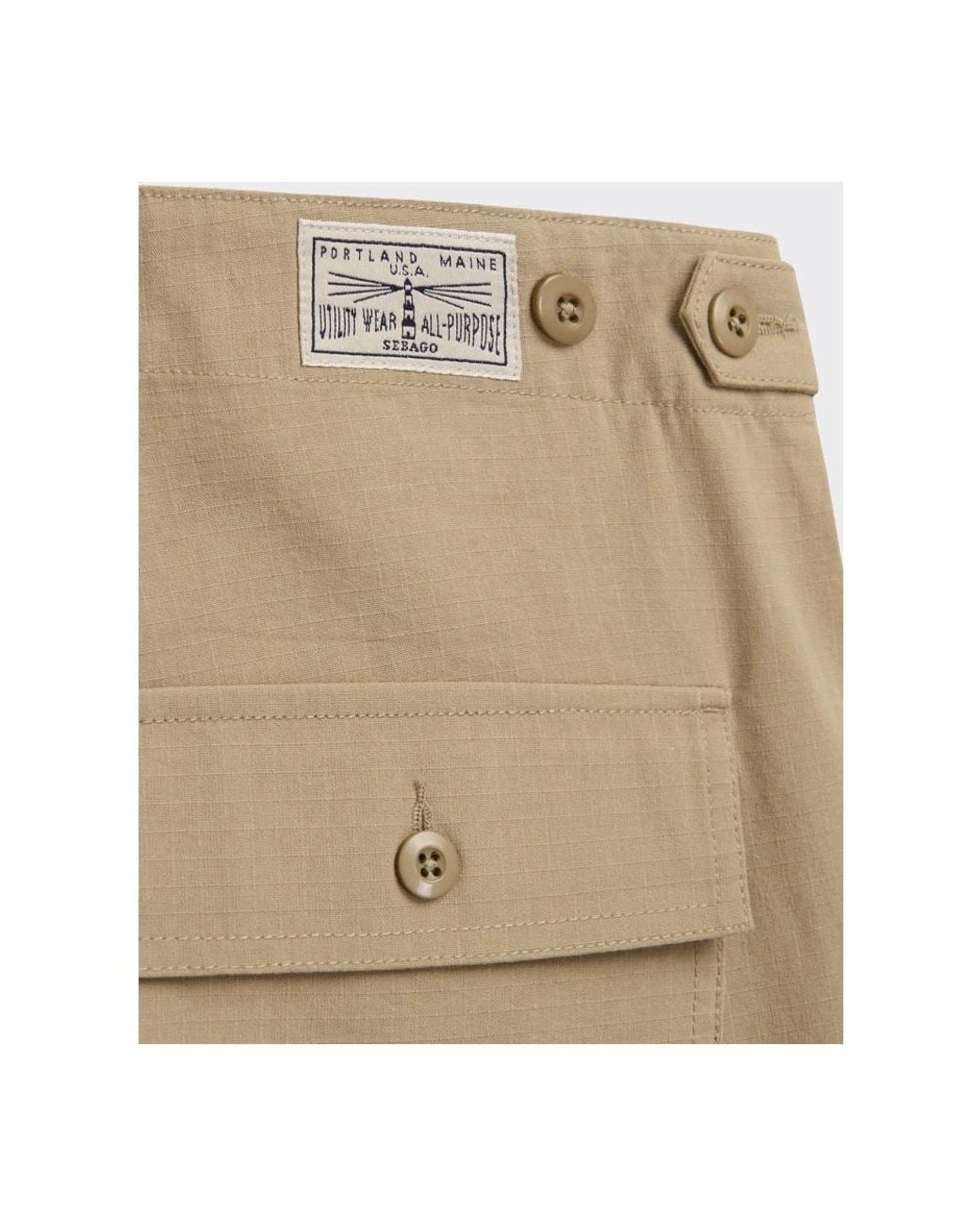 Sebago Natural Casual Shorts for men