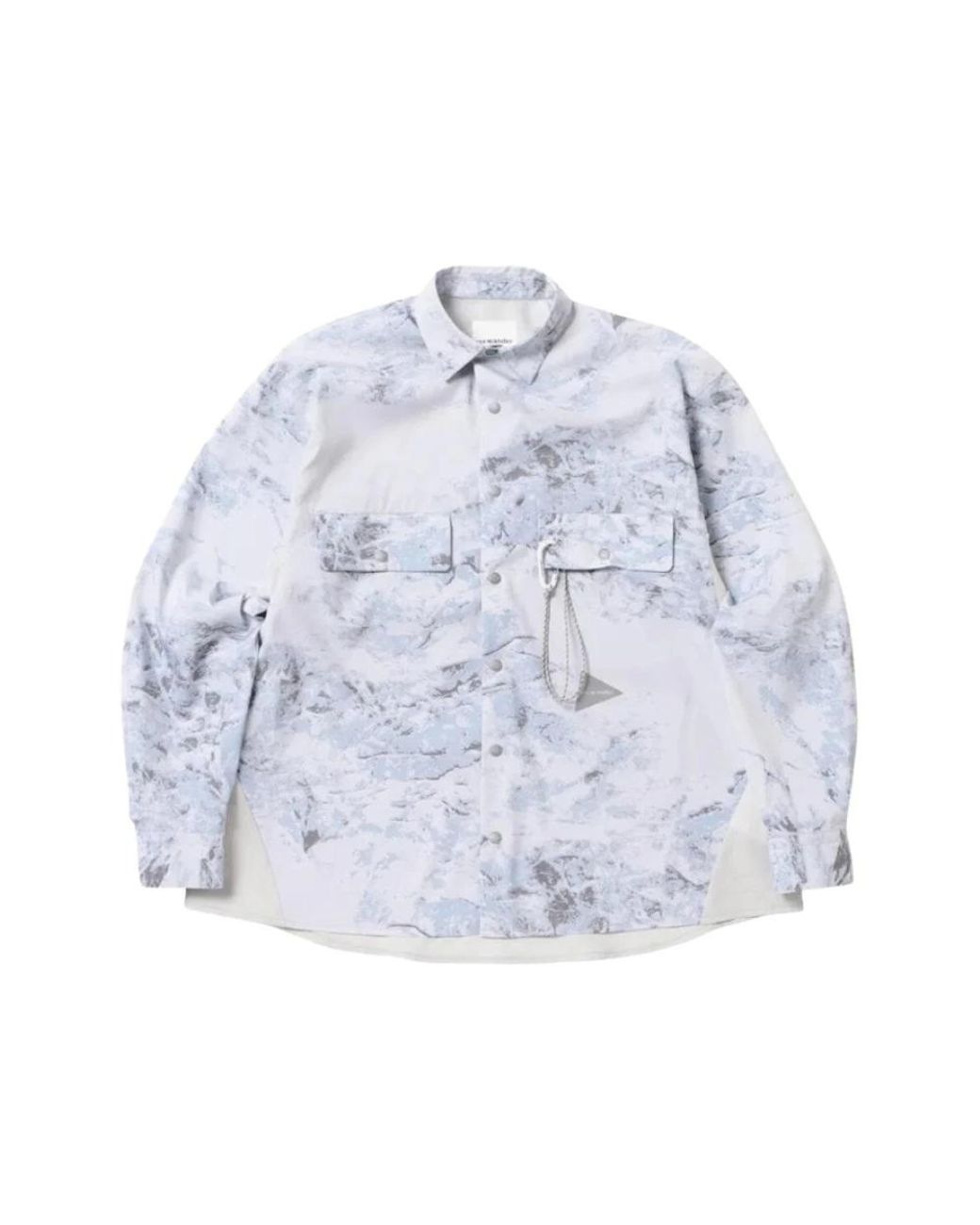And Wander Blue Casual Shirts for men