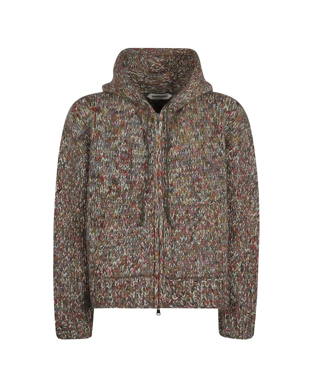 NAMACHEKO Jassen ,Veelkleurig ,Maurius Hoodie in het Brown voor heren