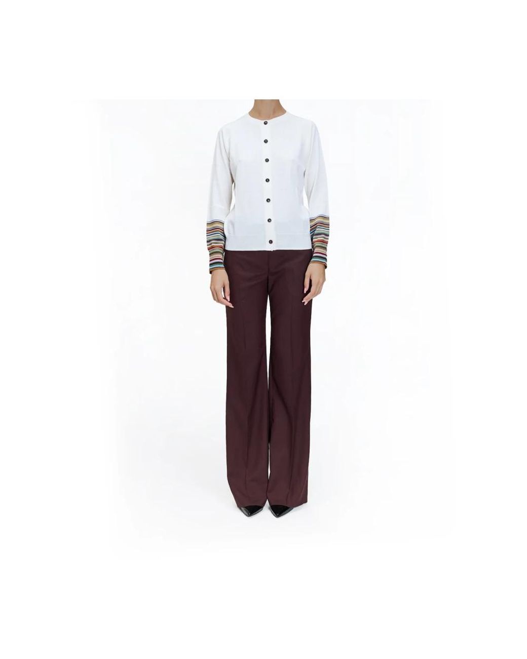 Paul Smith White Cardigans