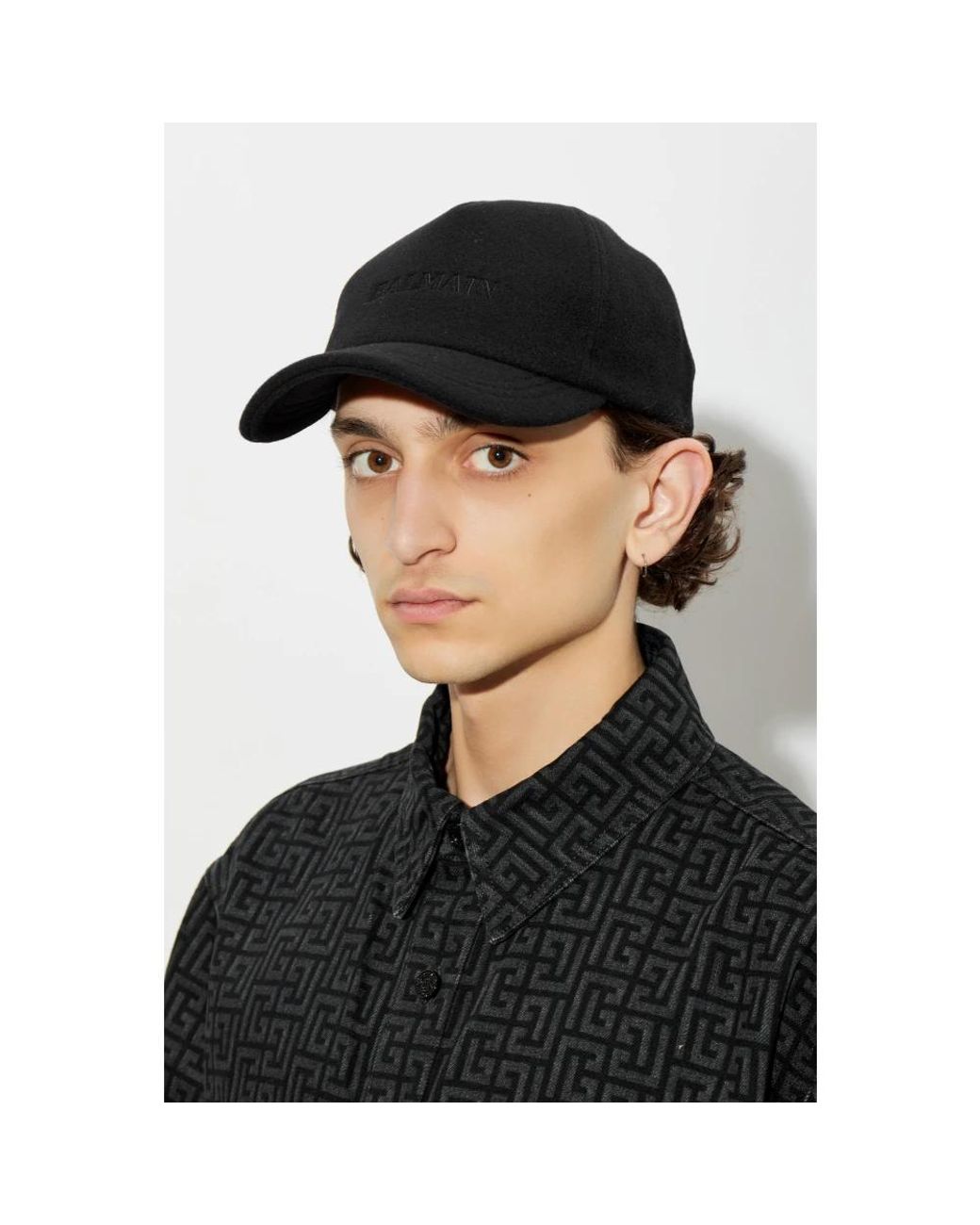 Caps di Balmain in Black da Uomo