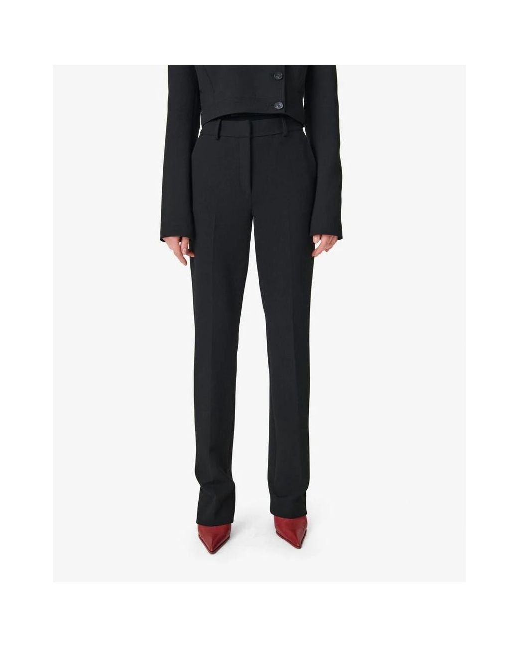 IRO Black Wide Trousers