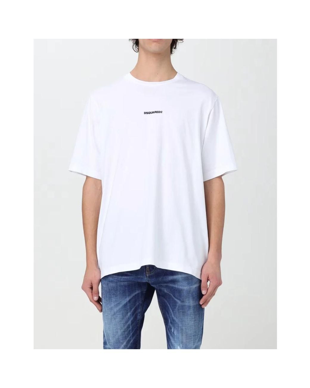 DSquared² White T-Shirts for men