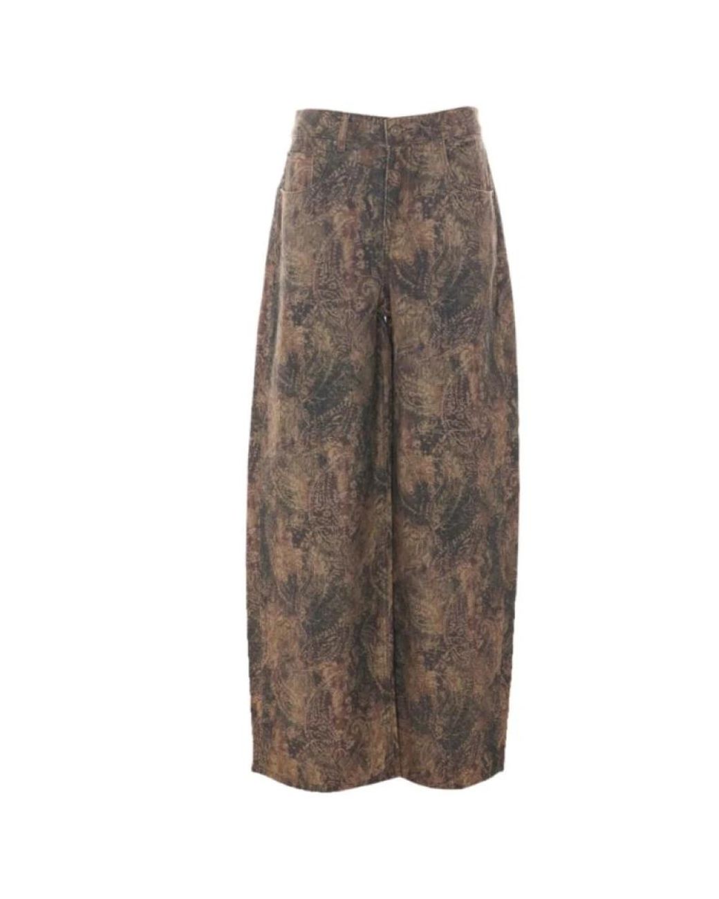 Liu Jo Brown Wide Trousers