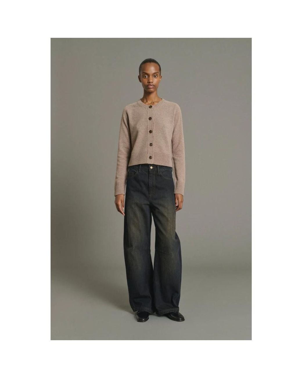 Soeur Black Loose Fit Jeans
