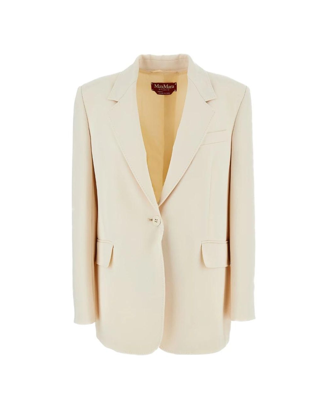Max Mara Natural Blazers
