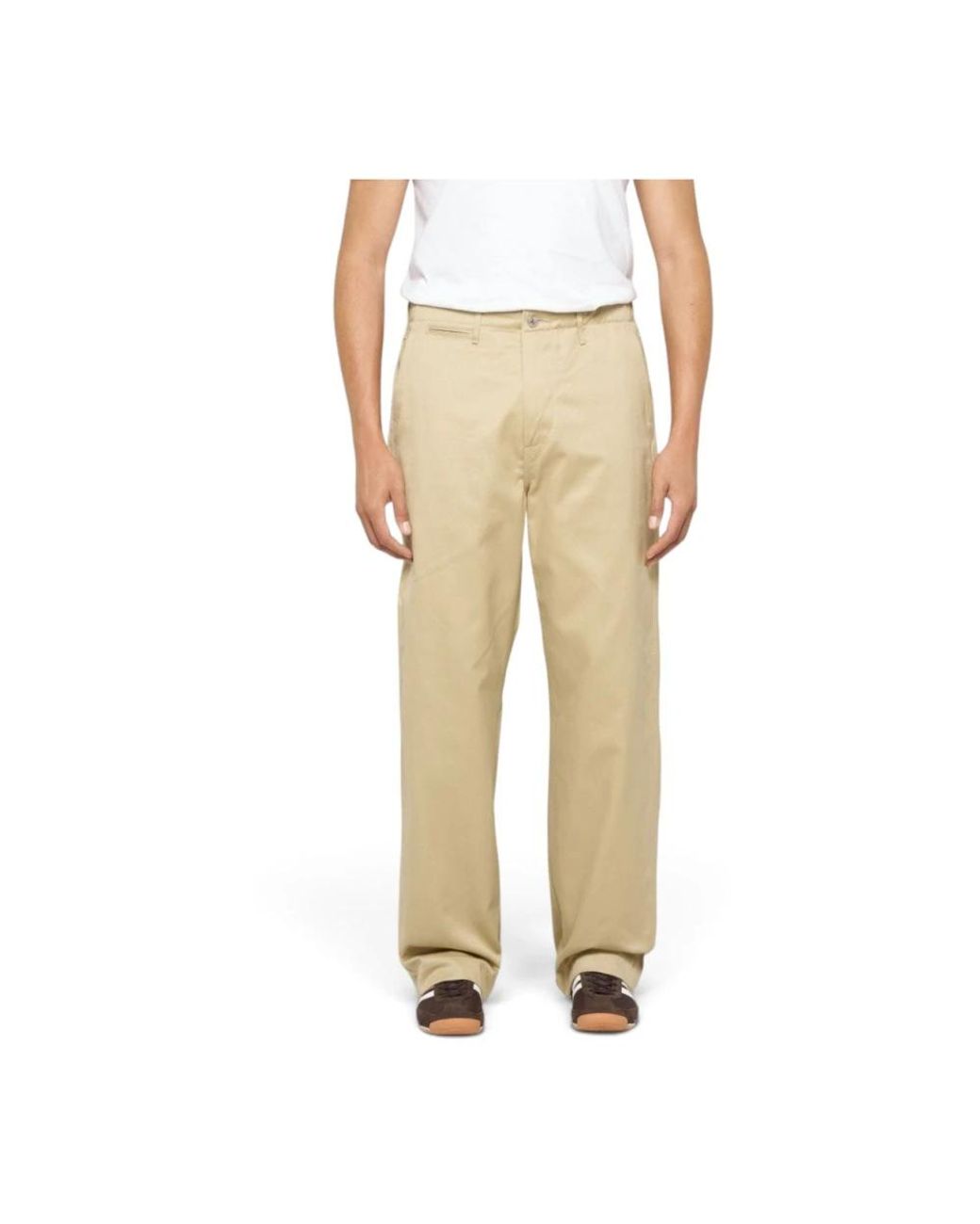 Wide Trousers Edwin de hombre de color Natural
