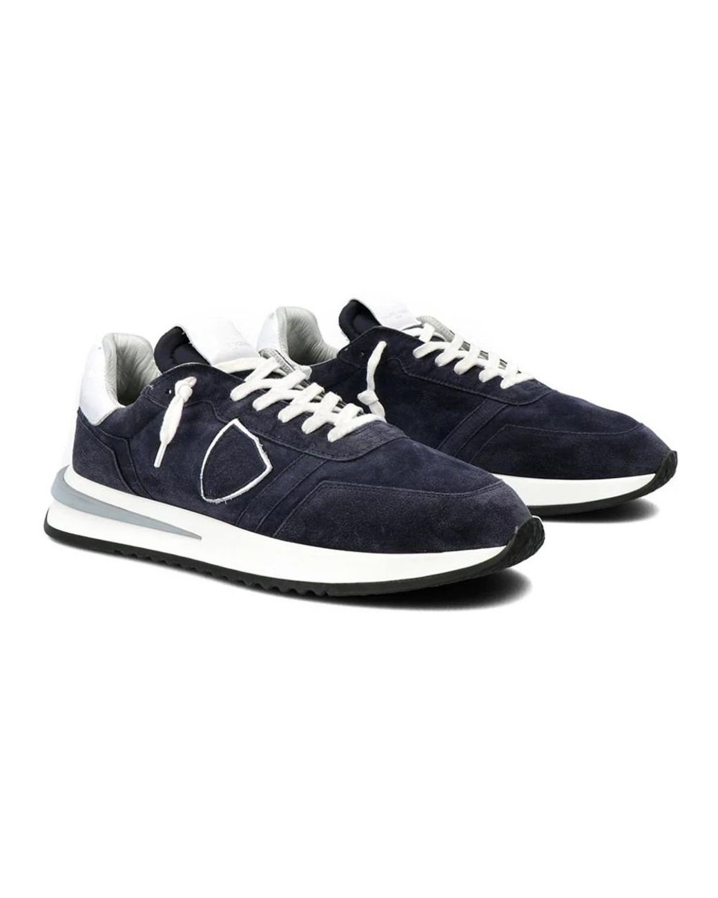 Philippe Model Blue Sneakers for men