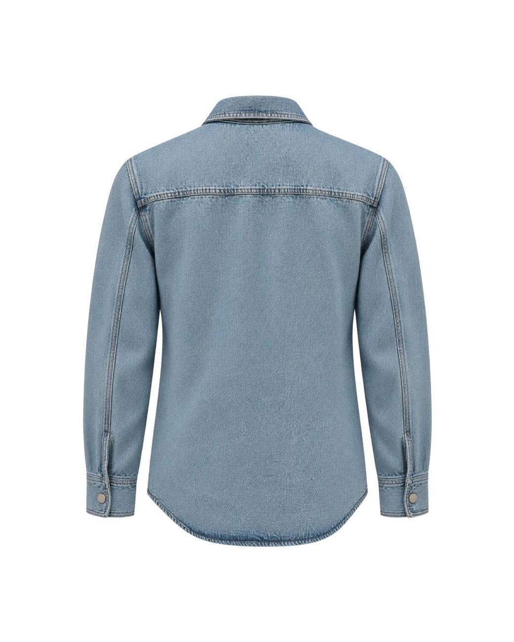 Denim Shirts AMI de hombre de color Blue
