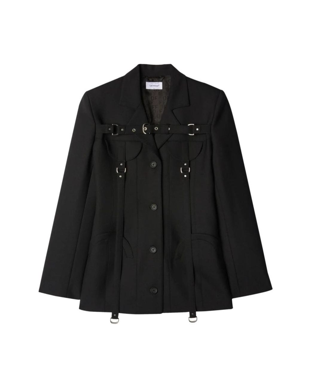Off-White c/o Virgil Abloh Black Blazers
