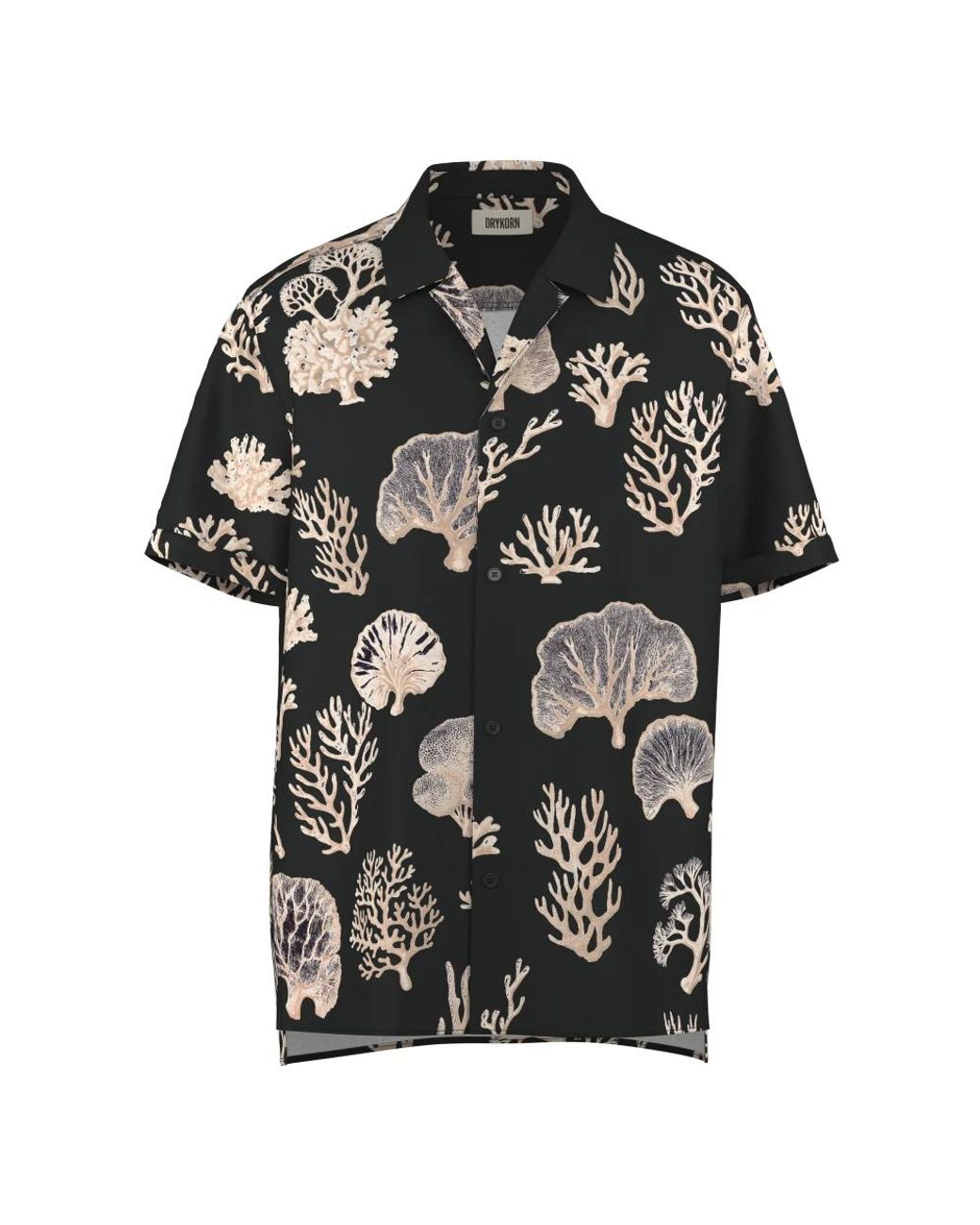 Drykorn Black Short Sleeve Shirts for men