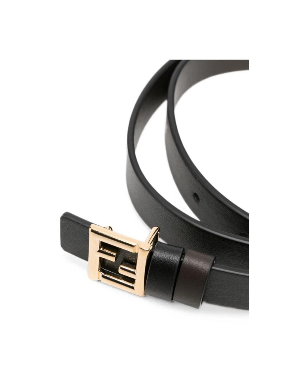 Fendi Black Belts