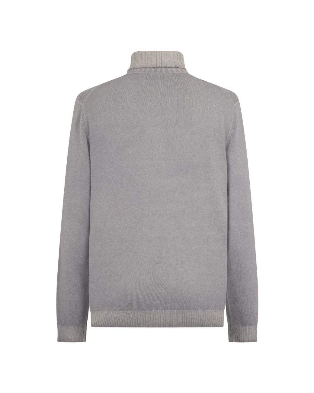 Malo Gray Turtlenecks for men