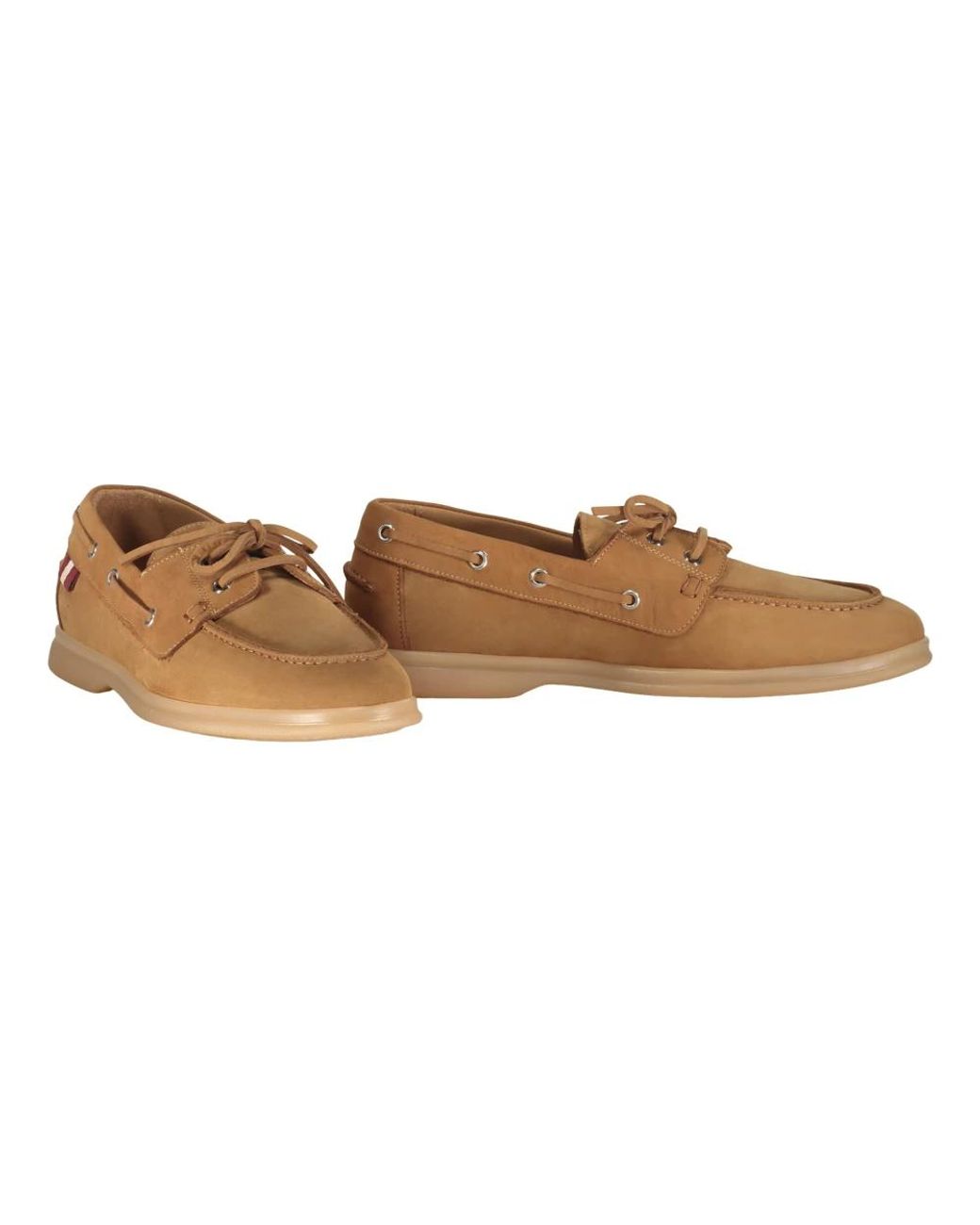 Bally Brown Boat Shoes for men