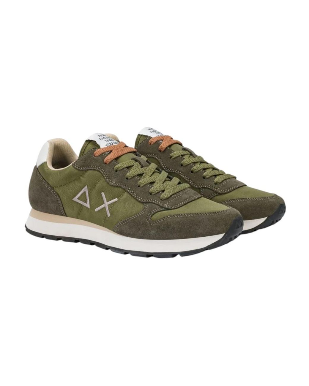 Sun 68 Green Sneakers for men