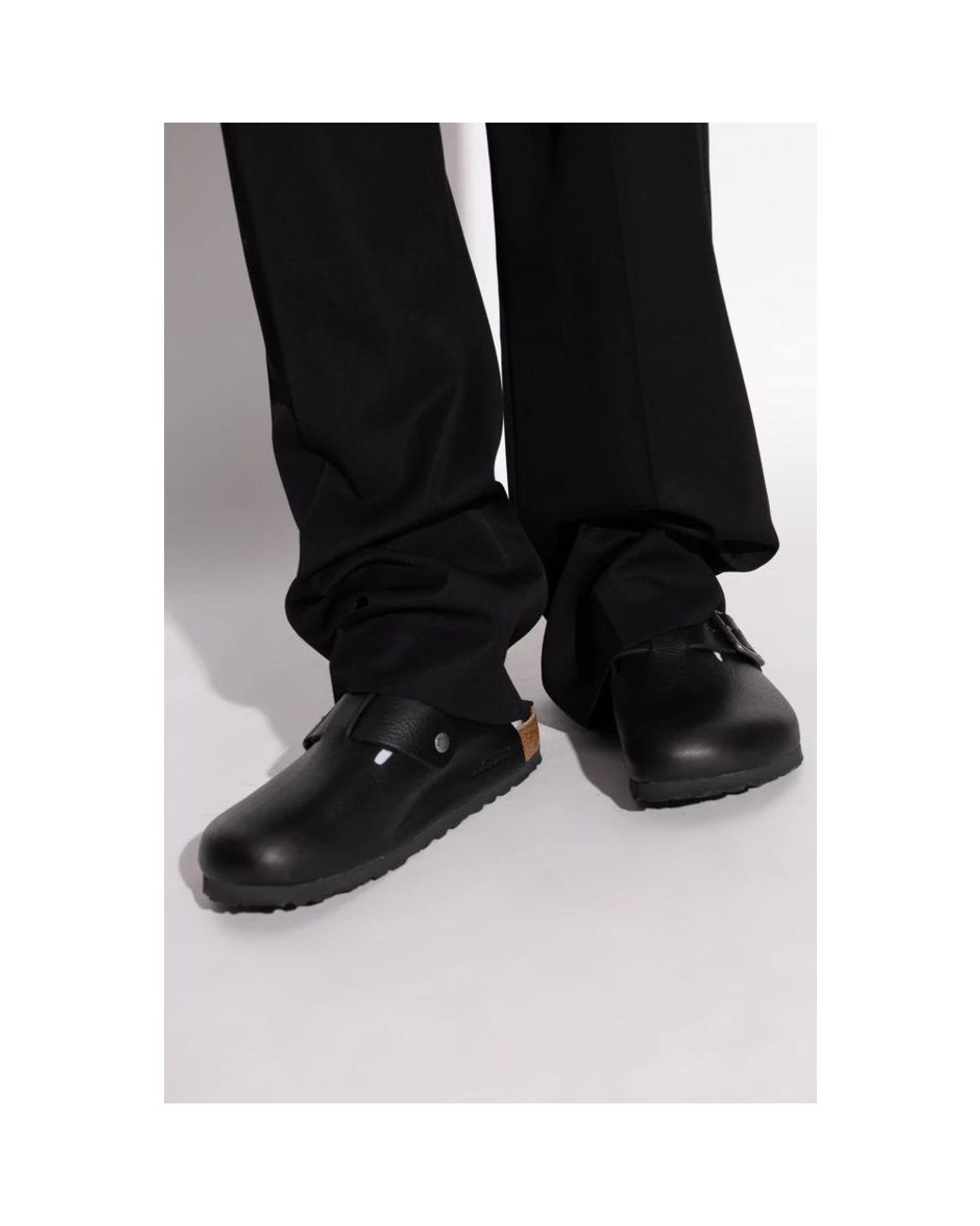Birkenstock Black Mules for men
