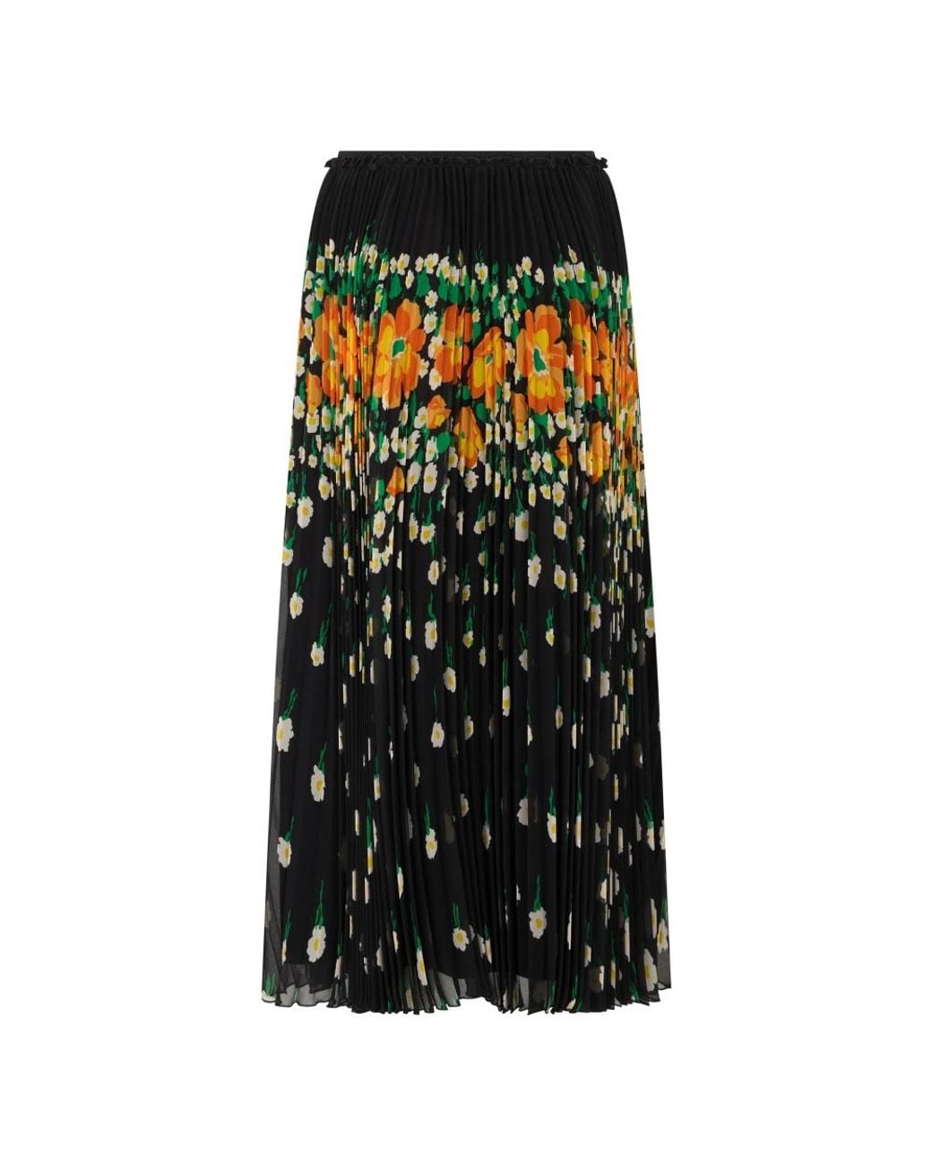RED Valentino Black Midi Skirts
